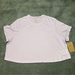 🆕Nike One Dri-Fit Mesh Short Sleeve Tee Size XL
